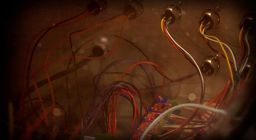 Electronics for 'Ourself' art installation