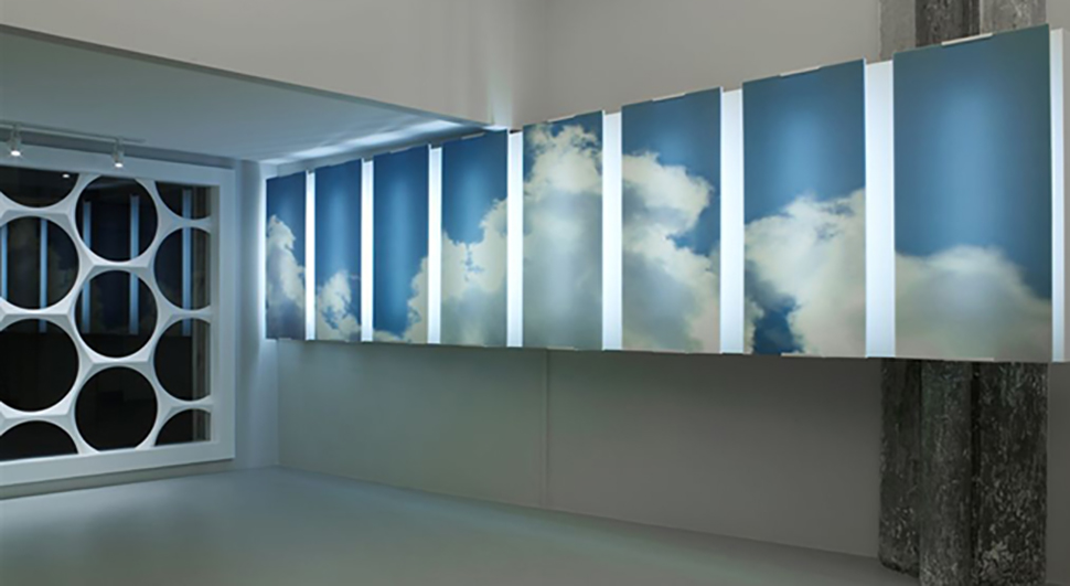 Translucent Corian with dye sublimation printing
