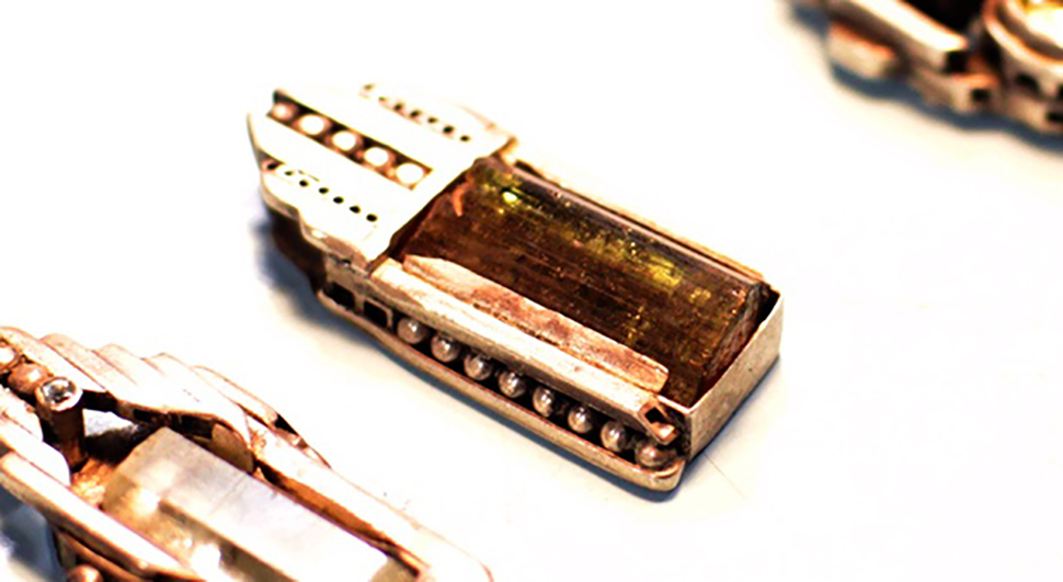 Jewelry made at NextFab makerspace