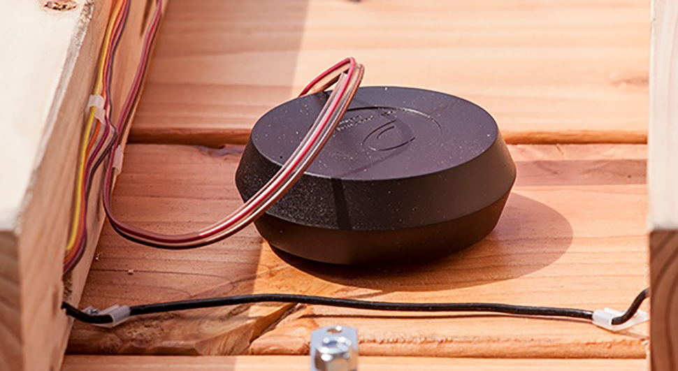 'Ourself' art installation tactile transducer made at NextFab makerspace
