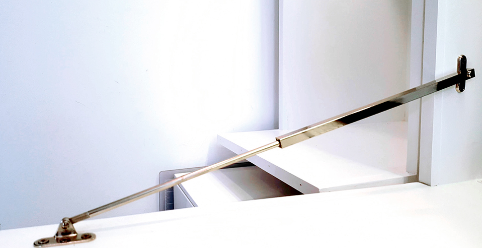 Detail of wall unit