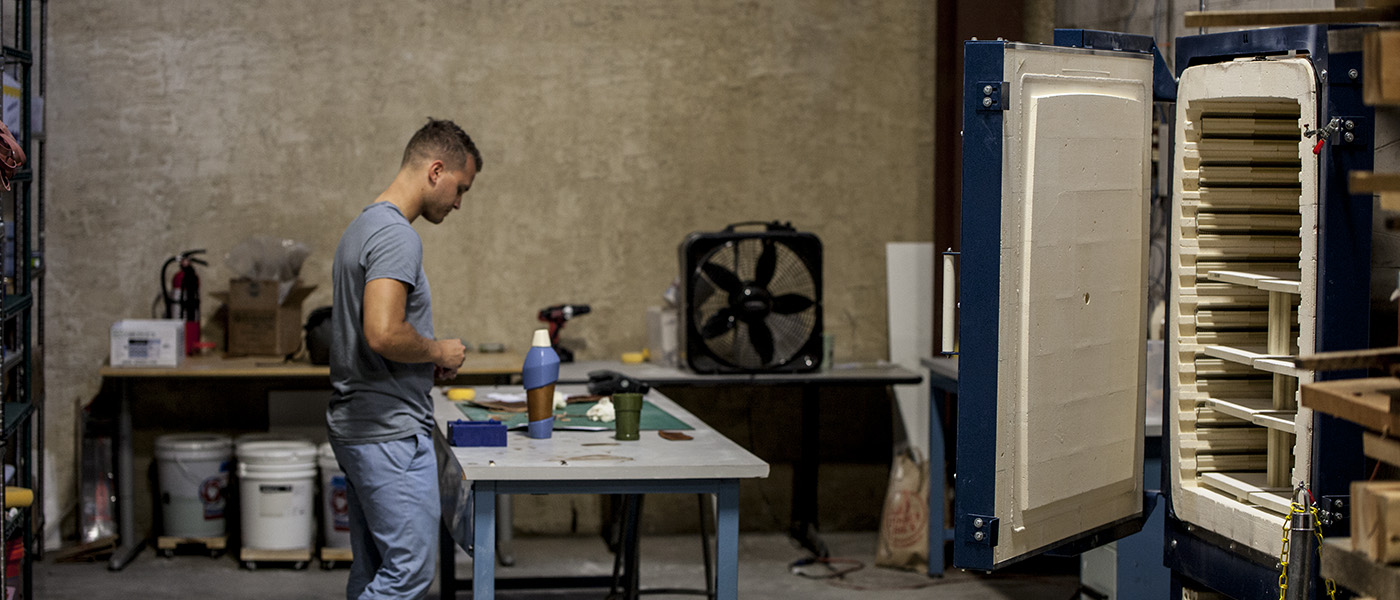 Mark Brandon’s Ceramics Studio