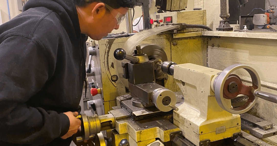 metal shop metal lathe