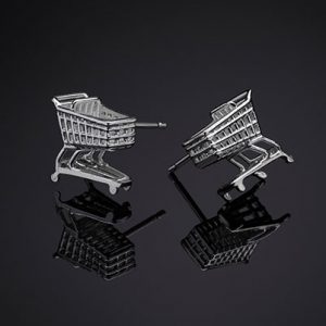 Cartrageous - Shopping cart necklaces, earrings, tie tacks, and cuff links 3