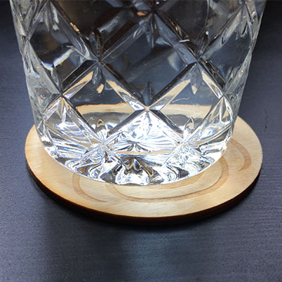 WoodGlowCo - delightful laser-cut coasters 2