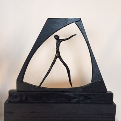 YRCInc - Sculptures constructed with materials bought or "found" at NextFab 1