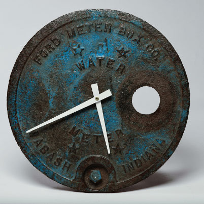 Scrapyard Aesthetics - Handcrafted scrap metal clocks and lamps and sculptures
