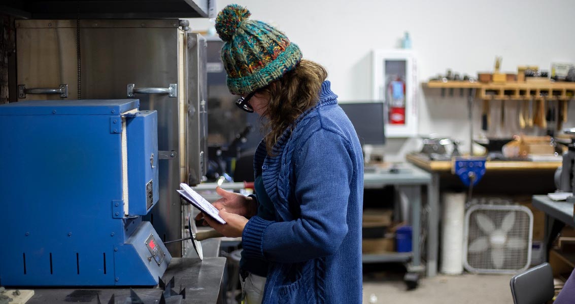 NextFab North Philadelphia makerspace - Enameling for Jewelry
