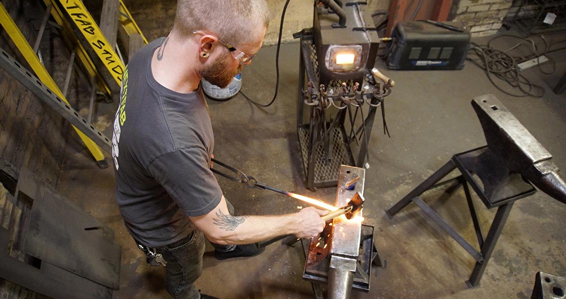 forging blacksmithing class