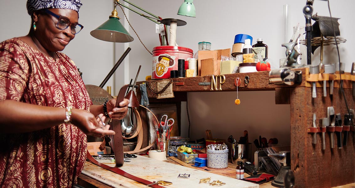 Leatherworking I: Cutting, Snapping, and Finishing