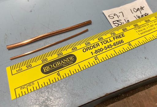  making a ring that is a size 6 with 16 gauge wire