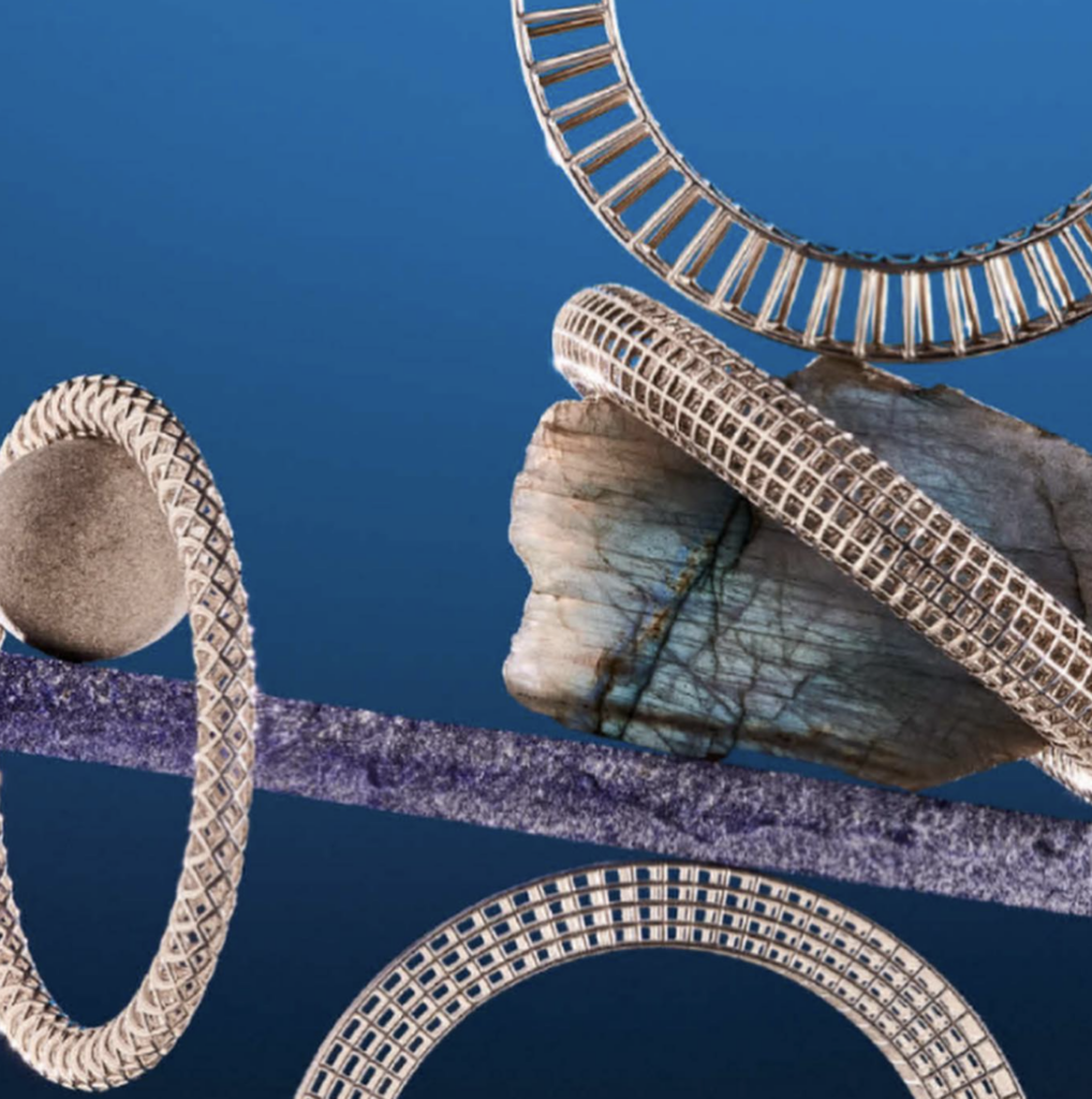 3D printed jewelry by Maria Eife