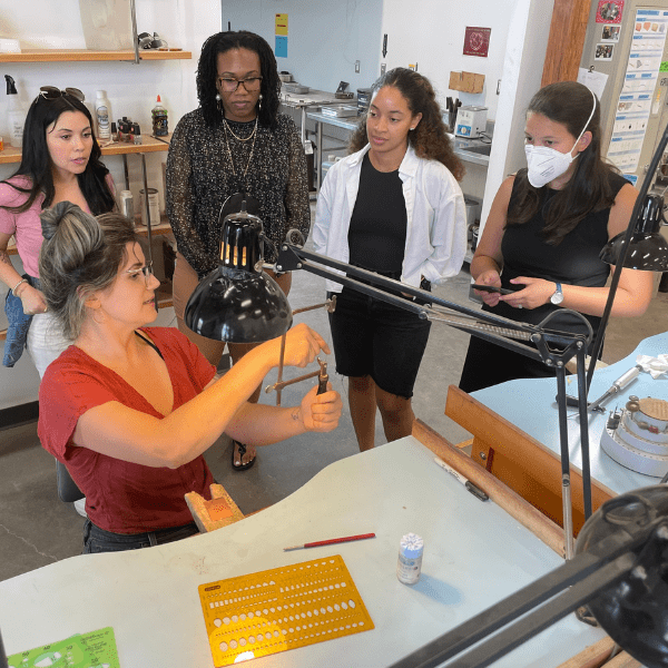 Corporate team building at NextFab (jewelry)