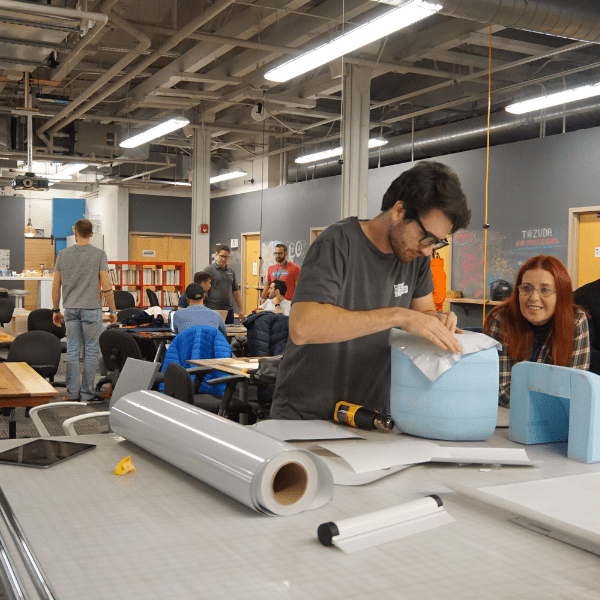 Photo of a NextFab Group Team Building Event