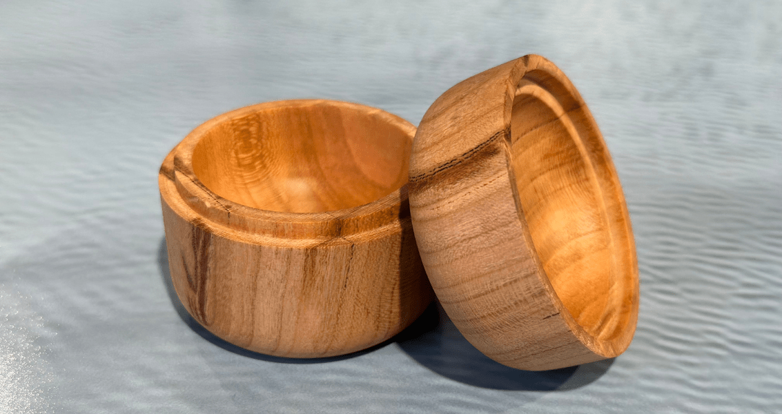 Wood Lathe: Lidded Vessel