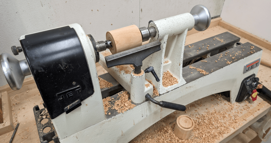 Wood Lathe Lidded Vessel