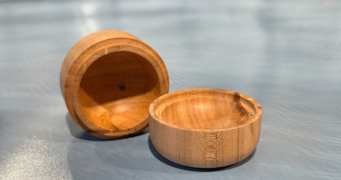 Wood Lathe: Lidded Vessel