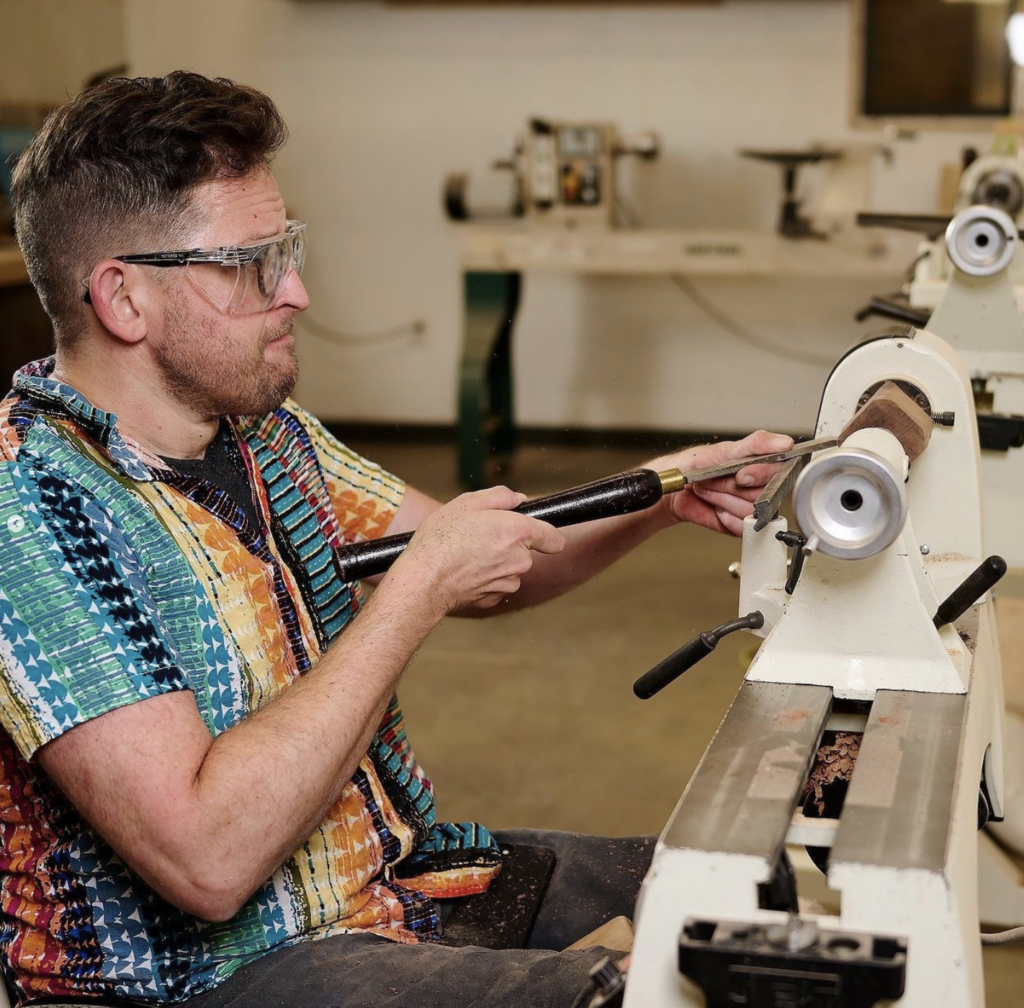 Aaron Tyler Anderson, industrial designer and owner of Lighten Up Labs 