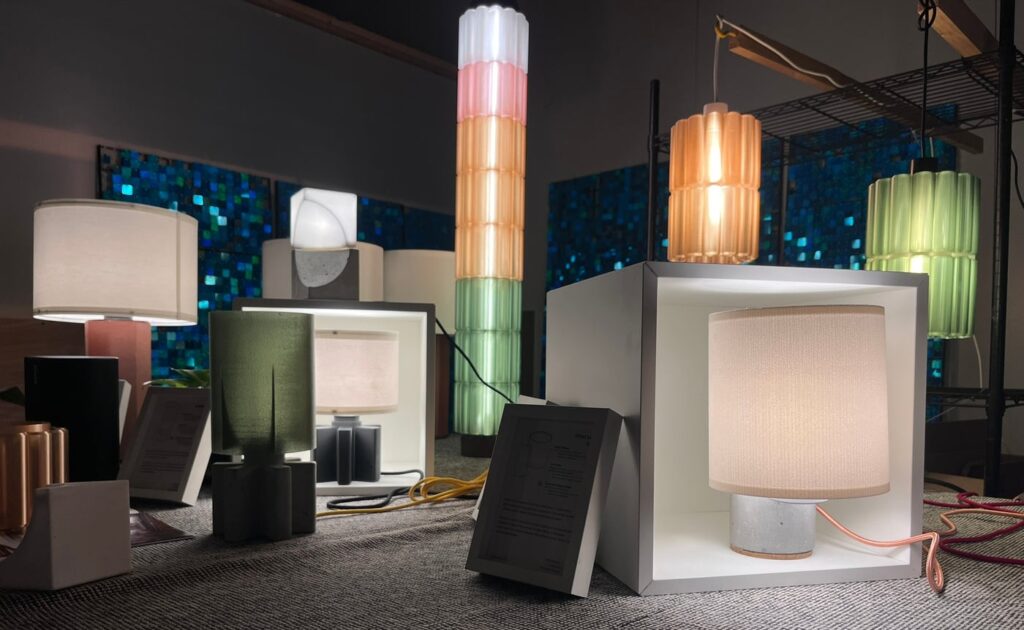 Lighten up labs Philadelphia sculptural modern lighting