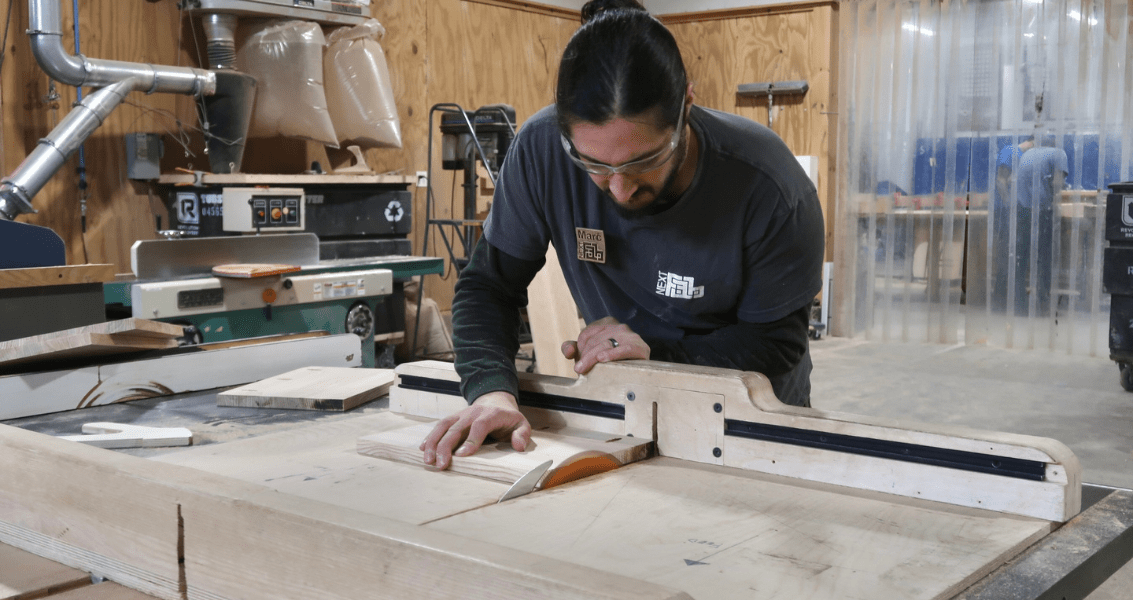 Building Furniture Tambour Door Coffee Table