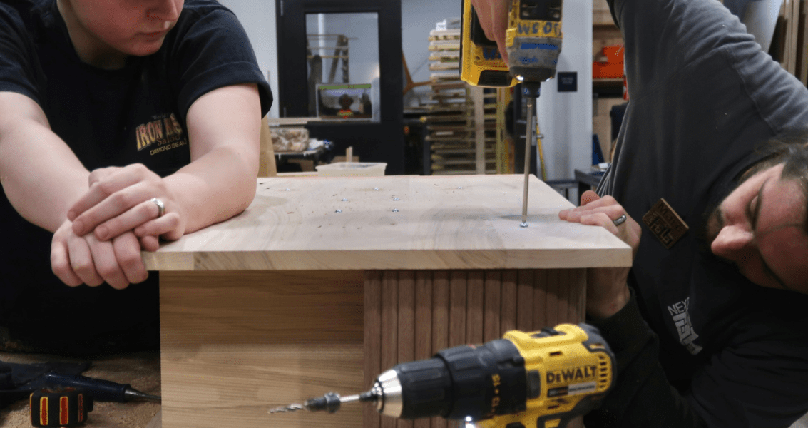 Building Furniture Tambour Door Coffee Table