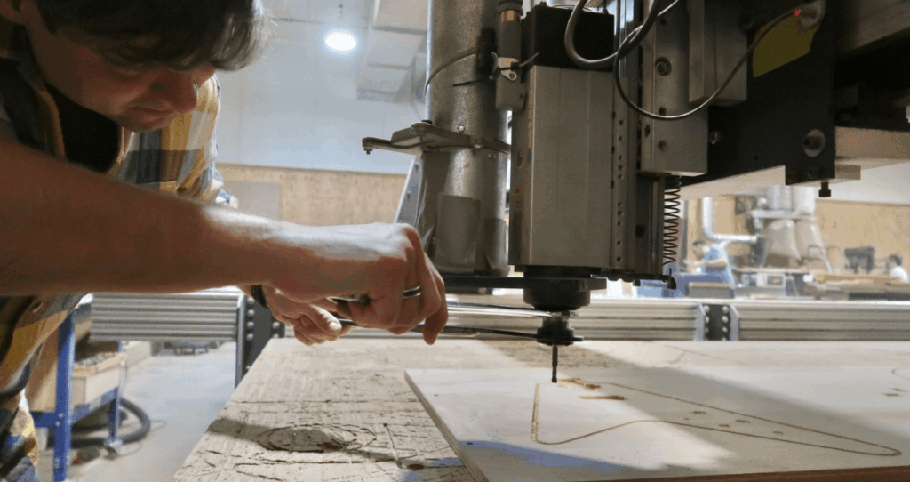 CNC machine at NextFab