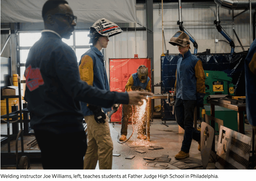 Father Judge Wall Street Journal Trade Education
