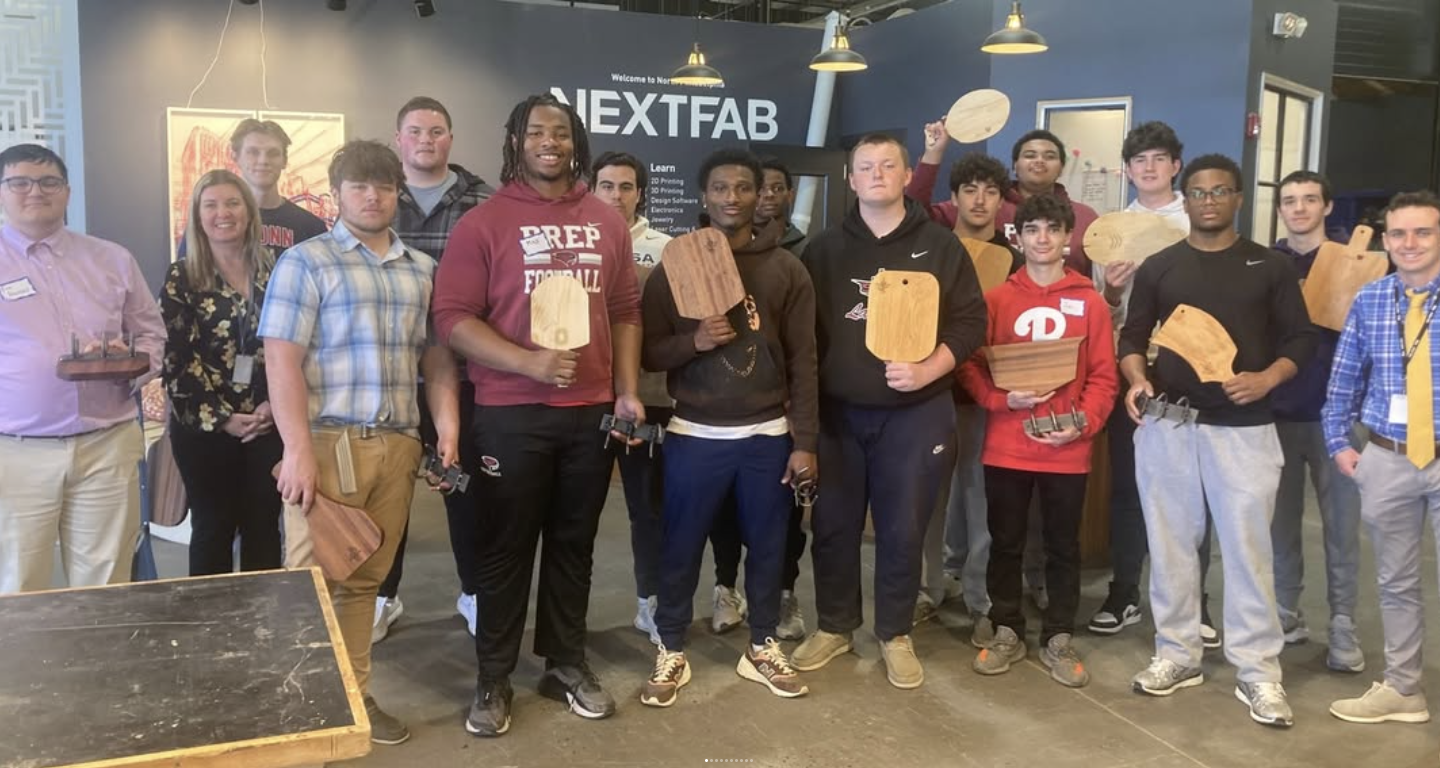 Hands-On Learning: St. Joe’s Prep Students Discover Making at NextFab