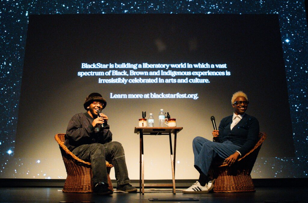 BlackStar talk with artists at Moore College